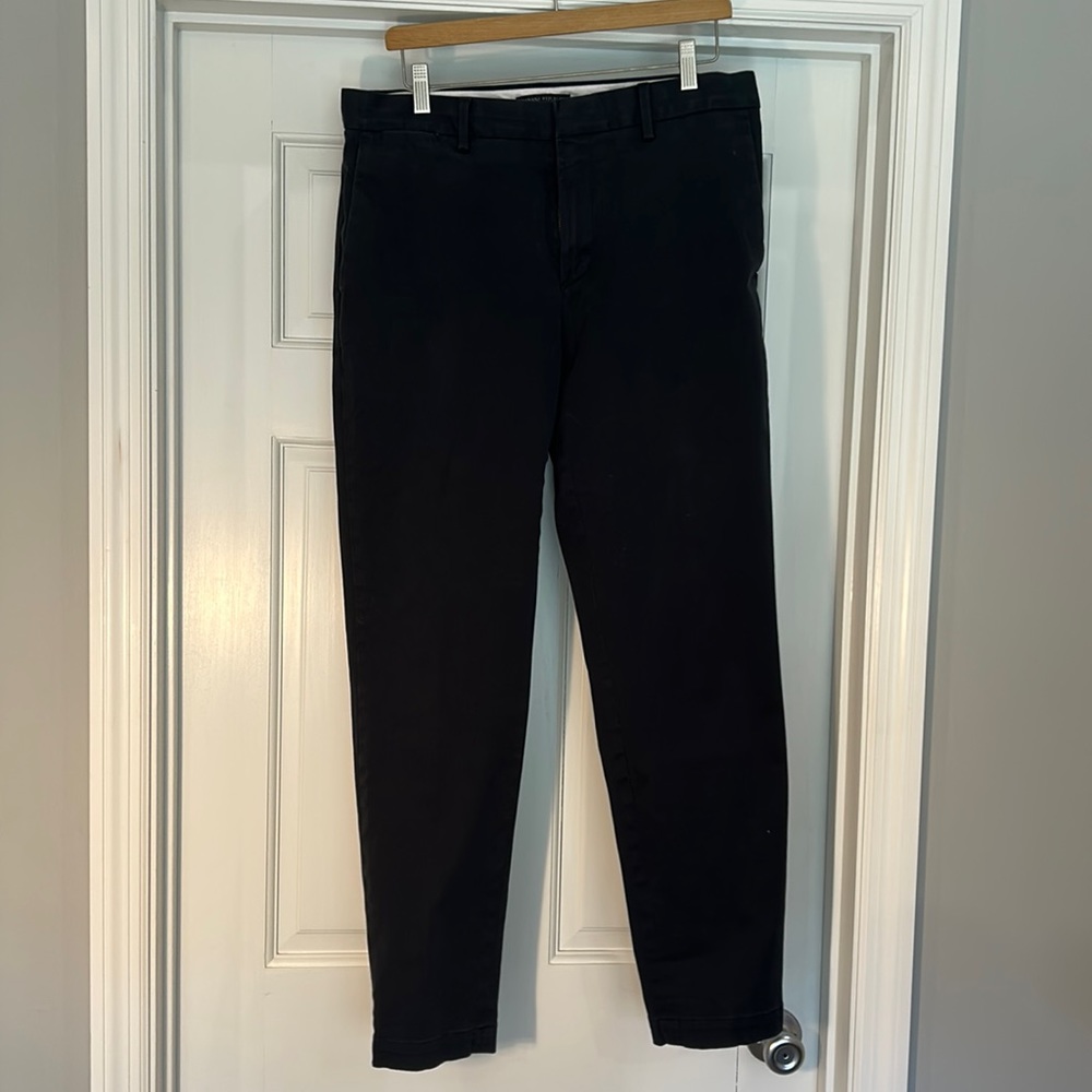 Banana republic black men’s chinos